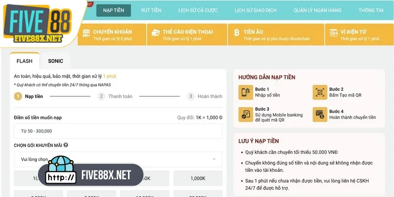 Không sử dụng thông tin cá nhân của người khác để gửi tiền